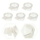 thumbnail image 2 of WORGEOUS 5pcs cuencos para loros colgantes alimentadores de loros transparentes comederos de aves multifunción, 2 of 8