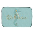 thumbnail image 1 of Carolines Treasures BB8547DDM Seahorse Welcome Dish Drying Mat, 1 of 1