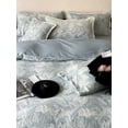 thumbnail image 1 of Zhuge Bed Sheets Set, Bedding Sheets Pillowcases Kit, Twin Bed Set, Hotel Bedding, Home Decor(Blue), 1 of 5