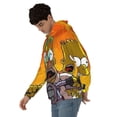 thumbnail image 3 of Simpsons Men's Hoodie With Color Drawstrings Sweatshirt Hooded Pullover Print Winter Coat Jacket Medium, 3 of 9