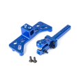 thumbnail image 4 of Soporte de enganche de remolque ajustable de metal Modelo de coche de escalada Accesorios para coche Compatible con 1/6 Scx6 Rc Trx6, azul, 4 of 5