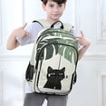 thumbnail image 6 of FORMRS Unisex School Backpack 17" Student Travel Bag with Laptop Compartment, Black Cat Umbrella, 6 of 7