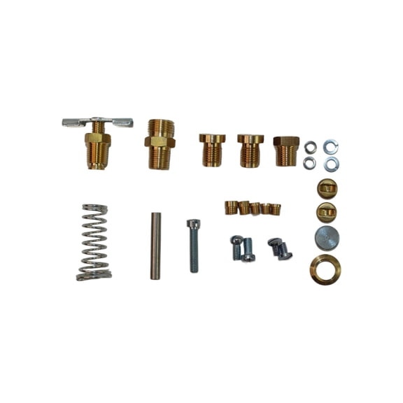 Single Induction Late Carburetor Hardware Kit Fits John Deere A B Tractor (For Marvel Schebler DLTX 67 DLTX 71 DLTX 72 DLTX 73 carburetors)