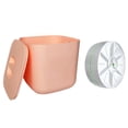 thumbnail image 1 of Mini lavadora portátil con USB, turbina giratoria, lavavajillas para calcetines, ropa interior, lavar platos para viajes, hogar, color rosa, 1 of 8