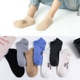 thumbnail image 3 of Calcetines de algodón de verano para mujer Calcetines para hombre Calcetines náuticos para mujer Calcetines cortos de doble aguja para hombre Calcetines, 3 of 4