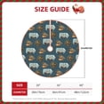 thumbnail image 2 of Disketp Miniature Ship In Bottle Christmas Tree Skirt, Christmas Tree Decorations, Christmas Decor, Tree Mat Decoration(30-48IN)-48", 2 of 6