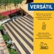 thumbnail image 4 of Malla Sombra 2x4 Metros - Rectangular Bicolor - Lonas para Exteriores - Lona para Sombra - Argolla y Bastilla Ultra-Resistente - Protección UV - Fácil Instalación - Malla 2x4 BC, 4 of 7