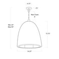 thumbnail image 2 of Regina Andrew 17-1001NAT Beehive 15" Wide Outdoor Pendant - Natural, 2 of 4
