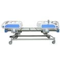 thumbnail image 4 of Cama de Hospital Eléctrica de Lujo 5 Posiciones | Hospitalaria de 5 Funciones, Altura Ajustable, Control de Posiciones, Portasuero, Ruedas Giratorias con Sistema de Bloqueo Seguro, 4 of 6