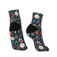 thumbnail image 4 of Bingfone Holiday Christmas Cookies Design Patterned Men'S Women'S Casual Cotton Socks, 4 of 9