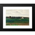 thumbnail image 2 of Paul Baum 24x18 Black Modern Framed Museum Art Print Titled - In Dachau Moos (1887), 2 of 5