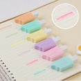 thumbnail image 5 of Kawaii Highlighter Pens, Neon Color Markers, 6Pcs Bright Drawing Pens, Cartoon Ice-Cream Shaped, 5 of 5