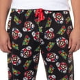 thumbnail image 3 of Super Mario Pajamas Men's Mario All Over Print Lounge Pajama Pants, 3 of 5