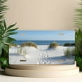 thumbnail image 4 of License Plate, Sandy Beach Path Decorative Front,Personalized Stainless Steel License Plate Cover For Men Women,12.2" X 6.2", 4 of 6
