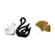 thumbnail image 5 of Figuras de cisne de cerámica, esculturas de ciervo, esculturas de hierro forjado, arte de pared, estatua de hoja de ginkgo, hecha a mano, ad, 5 of 8