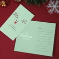 thumbnail image 4 of WEGFTDUOP Winter Christmas Cards Holiday Greeting Cards 4x7in Xmas Snowman Cards For Kids Friend Family Christmas Greeting Cards Message Cards Christmas Gifts Cards, 4 of 6