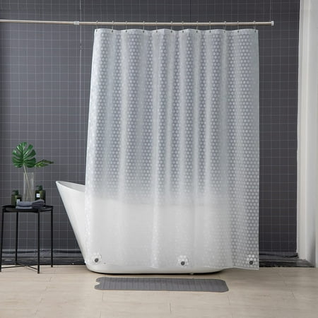 Waterproof Shower Curtain Liner 8g Eva, How To Attach Magnets Shower Curtain
