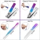 thumbnail image 3 of Manicure Set Nail Clippers Pedicure Kit Men Women Grooming Kit Manicure Professional Tools Gift 7 Pieces, 3 of 5