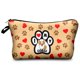 thumbnail image 1 of Jom Tokoy-bolsa organizadora de cosméticos para mujer, neceser negro puro con estampado de gato bonito, bolsa de maquillaje de marca a la moda LIUWENJING unisex, 1 of 2