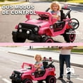 thumbnail image 3 of DNWRZCJXY 12V Kids Car, 4x4 Electric Car for Kids with Remote Control, LED Headlights & Music, Ride-On Truck Toy Gift for Boys Girls 3-8 Years, 3 of 7