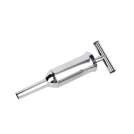 

Stainless Steel Manual Sausage Maker Meat Stuffer Party Filling Tool
