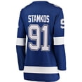 thumbnail image 3 of Women's Fanatics Steve Stamkos Blue Tampa Bay Lightning Breakaway Player Jersey, 3 of 7