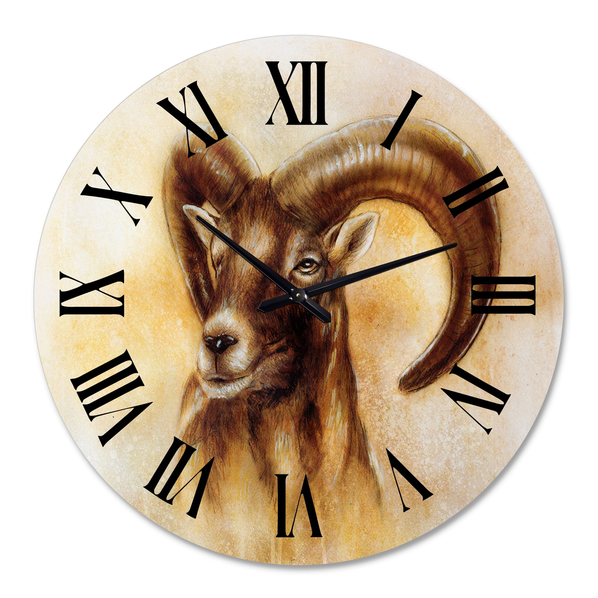 Designart 1 in Quartz Modern/Contemporary Wall Clock