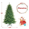 thumbnail image 2 of Gymax 7 FT Pre-lit Artificial Christmas Tree w/ APP Control & 15 Lighting Modes, 2 of 10