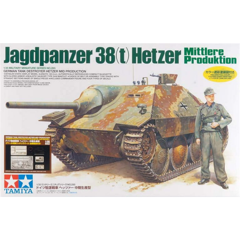 Bergerpanzer 38 (t) Hetzer Model Kit