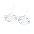 thumbnail image 1 of Pendientes de Ginkgo Biloba Qarigey 2 uds Dorados de Metal Forma de Hoja, 1 of 6