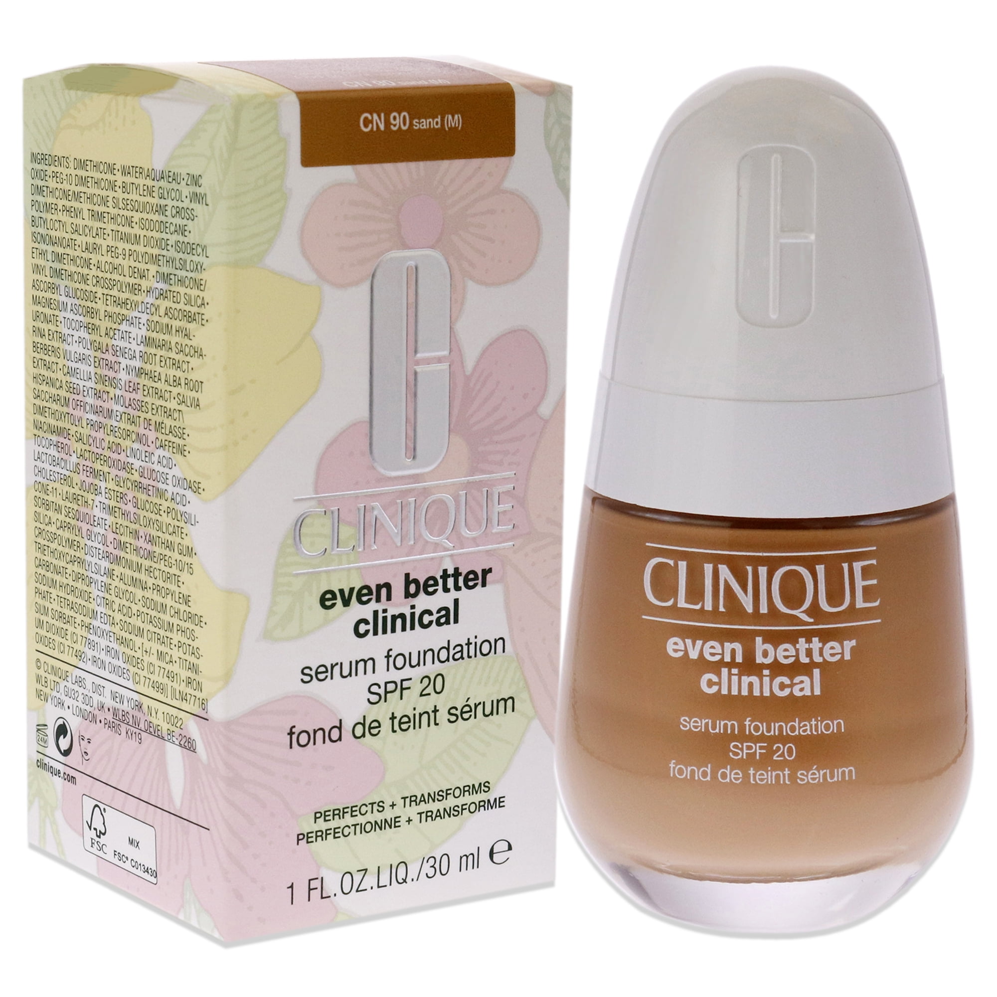 Clinique Even Better Clinical Serum Foundation SPF 20 - CN 90 Sand