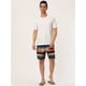 thumbnail image 3 of INSPIRE CHIC Shorts de ba?o con estampado de color en contraste de cintura con cordón de verano para hombre marrón 30 INSPIRE CHIC Short, 3 of 6