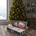 thumbnail image 5 of Christmas Tree Storage Bag, Festive Season Christmas Decorations Storage Box, Heavy Duty Storage Bag with Double Stitched Zip and Carry Handles, Xmas Tree Storage Bag G 105x36.5x16cm, 5 of 6