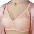 thumbnail image 2 of SMihono Fashion Lace Frame Post Mastectomy Lumpectomy Pocket Bra Beautiful Back Backless Sexy Seamless Push-Up Underwear Everyday Bras Pink M, 2 of 5