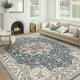 thumbnail image 1 of Alfombra Cotiled, azul vintage, 160 x 230 cm, para sala de estar, 1 of 9