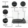 thumbnail image 5 of Crosley Electronics C6 Vinyl Record Player with wireless Bluetooth - Audio Turntables, 5 of 15