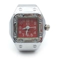 thumbnail image 4 of Reloj de dedo con caja plateada de aleación de moda en miniatura, tamaño digital, reloj de pareja para hombres y mujeres, 4 of 6