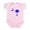 Petal Pink, variant on CafePress - Palmetto And Crescent SC Infant Bodysuit - Baby Light Bodysuit, Size Newborn - 24 Months