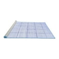 thumbnail image 2 of Ahgly Company Machine Washable Indoor Rectangle Solid Blue Modern Area Rugs, 7' x 9', 2 of 4