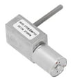 thumbnail image 1 of Moteur à Engrenages DC12V, Moteur à Engrenages à Réduction de Vitesse Micro électrique à Couple Élu 375 Tr/min Moteur à Engrenages à Courant Continu à Vis Sans Fin Excellent Moteur à Engrenages à Ré, 1 of 8