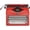 Red, variant on Royal Classic Manual Metal Typewriter Machine with Storage Case, Red