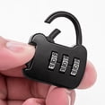 thumbnail image 2 of Color Password Padlock Cabinet Trolley Case Password Lock Backpack Fastener Lock Dormitory Cabinet Password Lock, 2 of 12