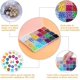 thumbnail image 5 of Cuentas de perlas KAIYANG de 6 mm para manualidades 1680 piezas 24 colores, 5 of 5