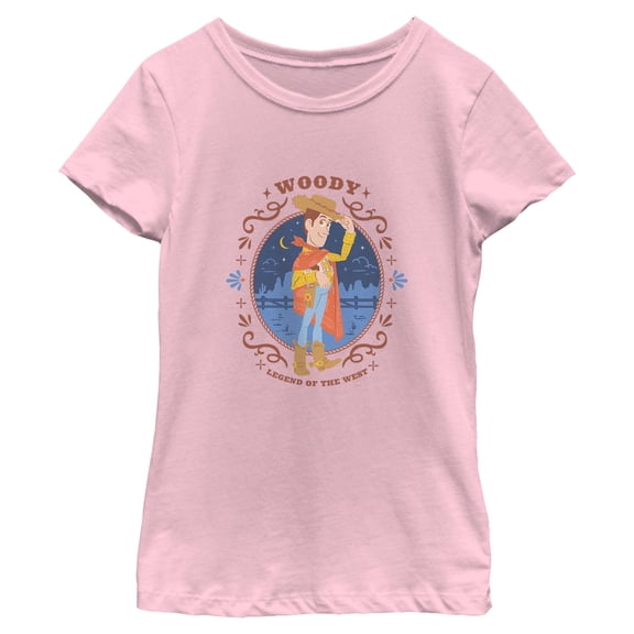 Girls Toy Story 5 Legend Of The West T Shirt