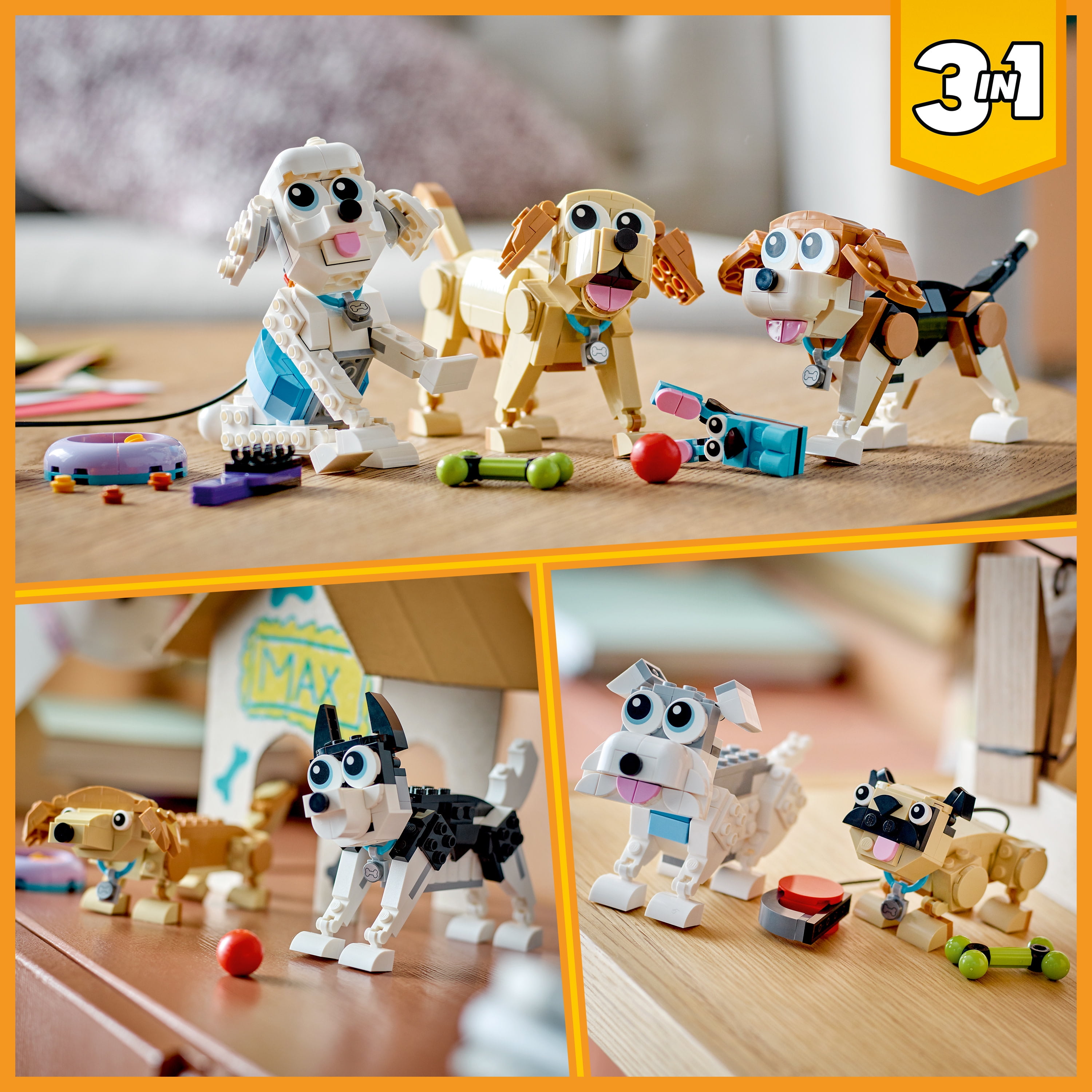 LEGO® Creator 3in1 Adorable Dogs – 31137 – LEGOLAND New York Resort