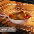 thumbnail image 3 of Ceramic Cookware Set 5-Piece Removable Handle Pots and Pans Non-Stick Pink for RV Camping Oven Safe, 3 of 8