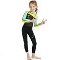 thumbnail image 4 of Kids Girls Long Sleeve One Piece Wetsuits Swimsuits, 4 of 6