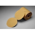 thumbnail image 4 of 3M 1421 0 216U Series Abrasive Disc Roll, 5 in Dia, P280 Grit, PSA, Gold, 4 of 4