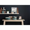 thumbnail image 4 of 16.2-ounce element fern green rice bowl, kitchen soup bowl, large stone bowl, festive decorative tableware bowl, 4 of 4