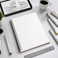 thumbnail image 4 of Sketchbook, 9×12 Inch Spiral Bound Sketch Book for Drawing, 100 Sheets 100GSM Acid-Free Bleed-Proof Sketchbook for Artists Students, 4 of 8